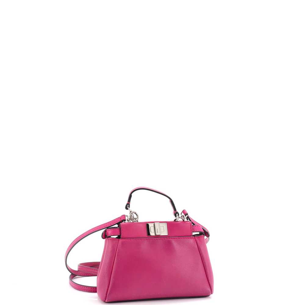 FENDI Peekaboo Bag Leather Micro - image 2