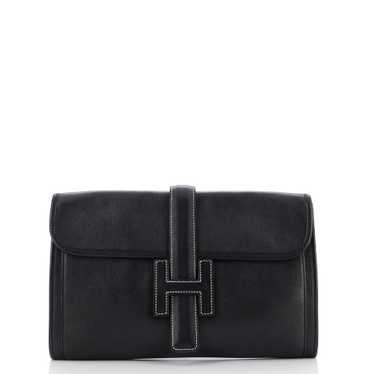 Hermes Jige Clutch Evergrain PM