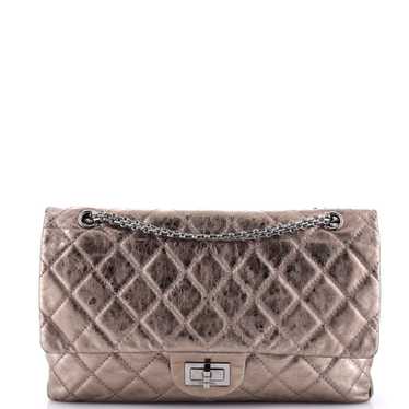 CHANEL Reissue 2.55 Flap Bag Quilted Metallic Age… - image 1