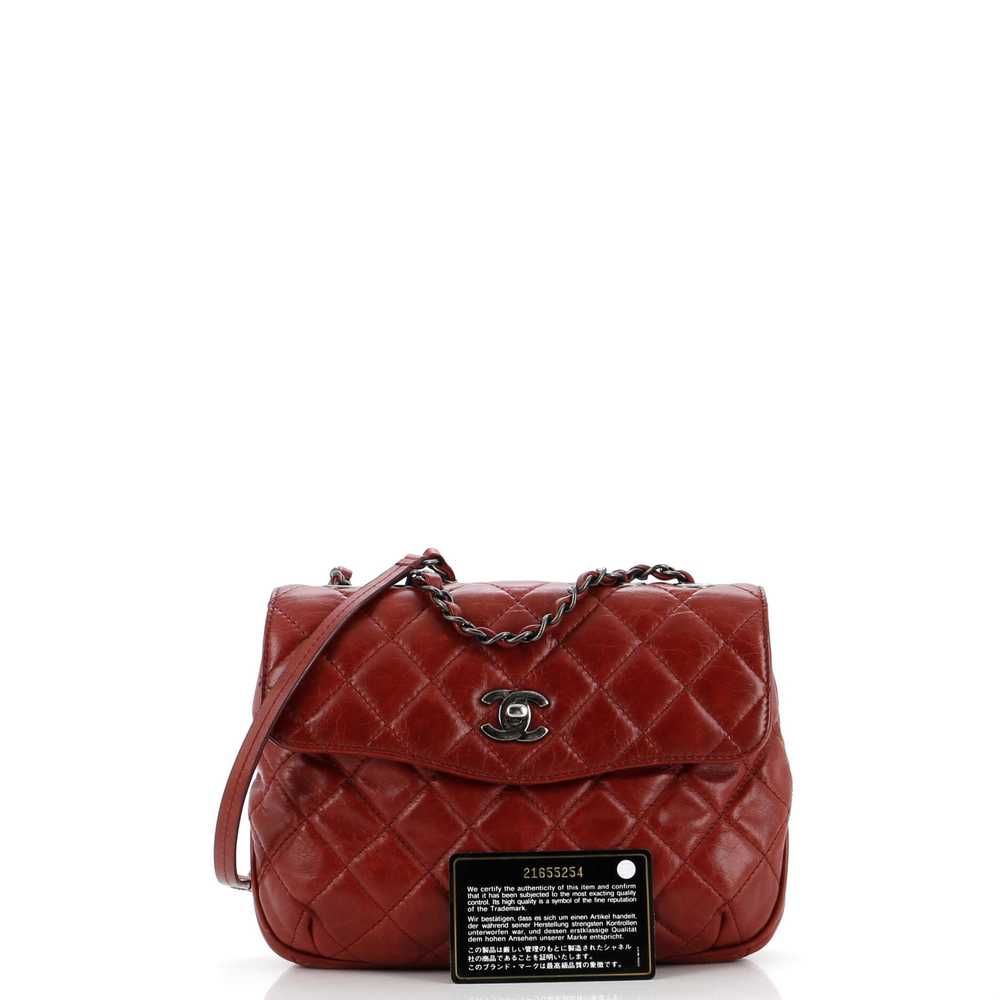 CHANEL CC Turnlock Accordion Shoulder Bag Quilted… - image 2