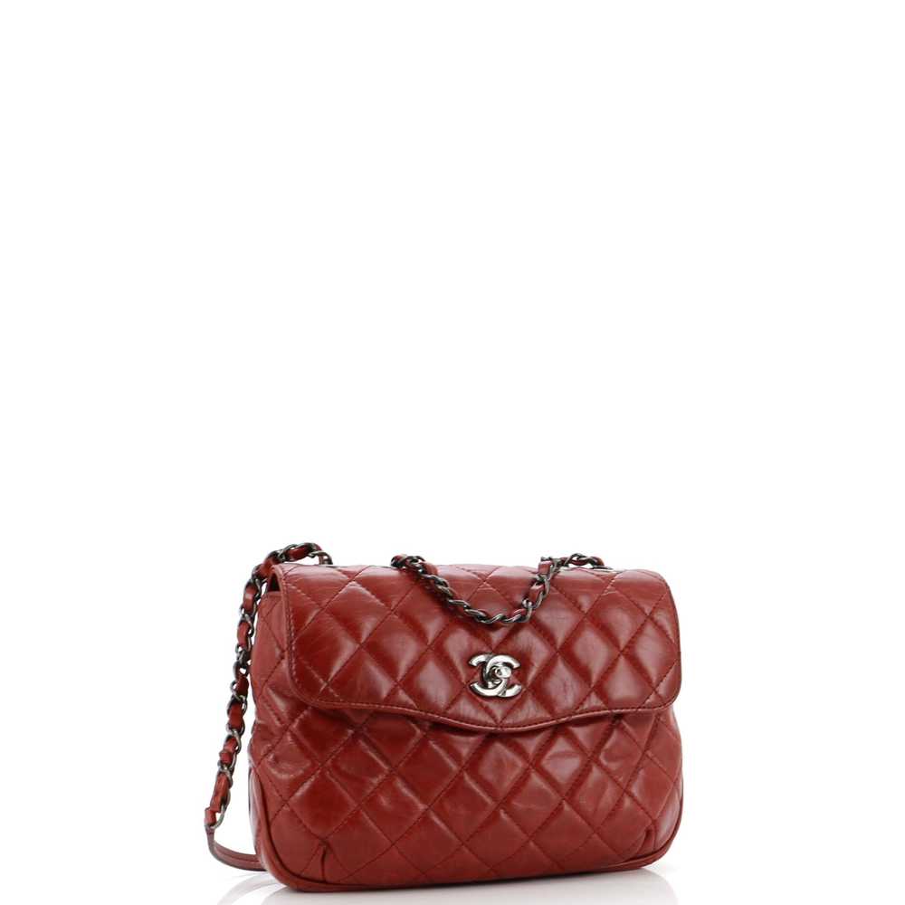 CHANEL CC Turnlock Accordion Shoulder Bag Quilted… - image 3