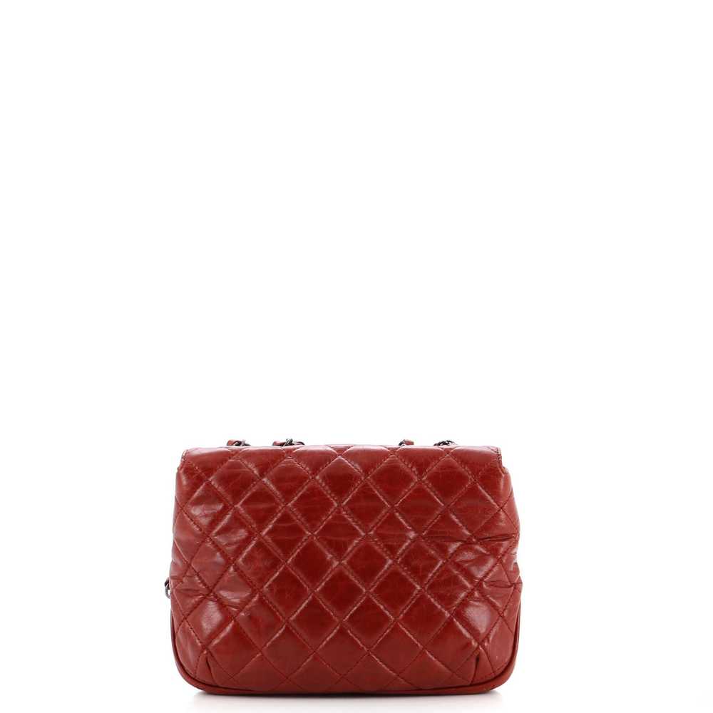 CHANEL CC Turnlock Accordion Shoulder Bag Quilted… - image 4