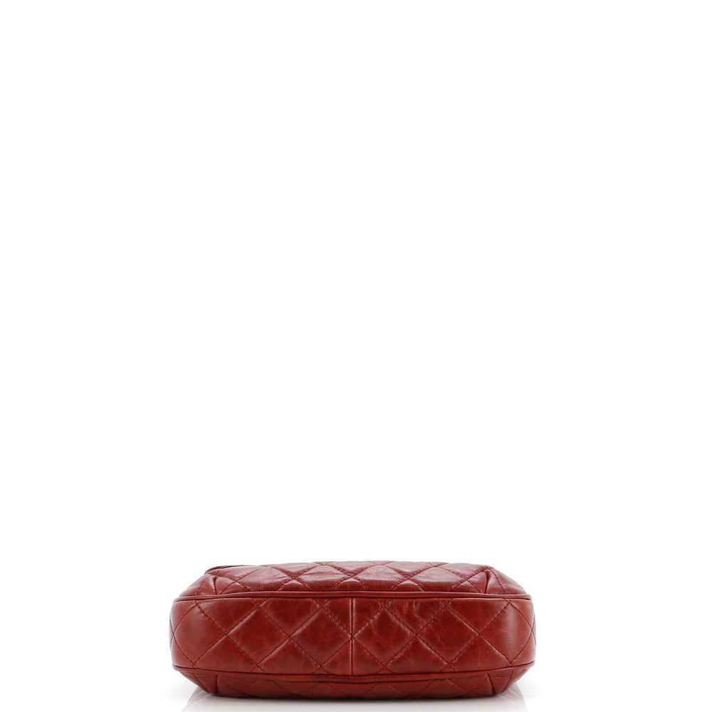 CHANEL CC Turnlock Accordion Shoulder Bag Quilted… - image 5