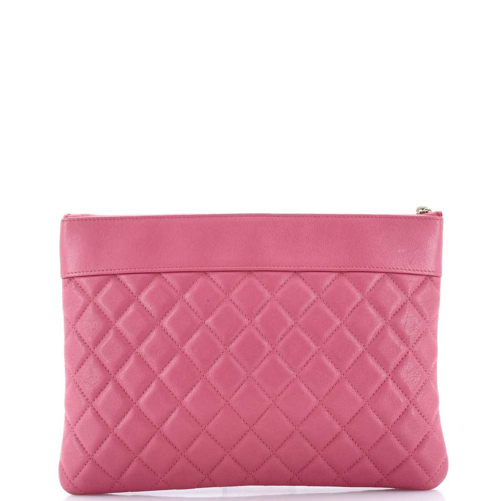 CHANEL Mademoiselle Vintage O Case Clutch Quilted… - image 3