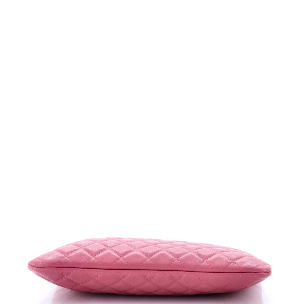 CHANEL Mademoiselle Vintage O Case Clutch Quilted… - image 4