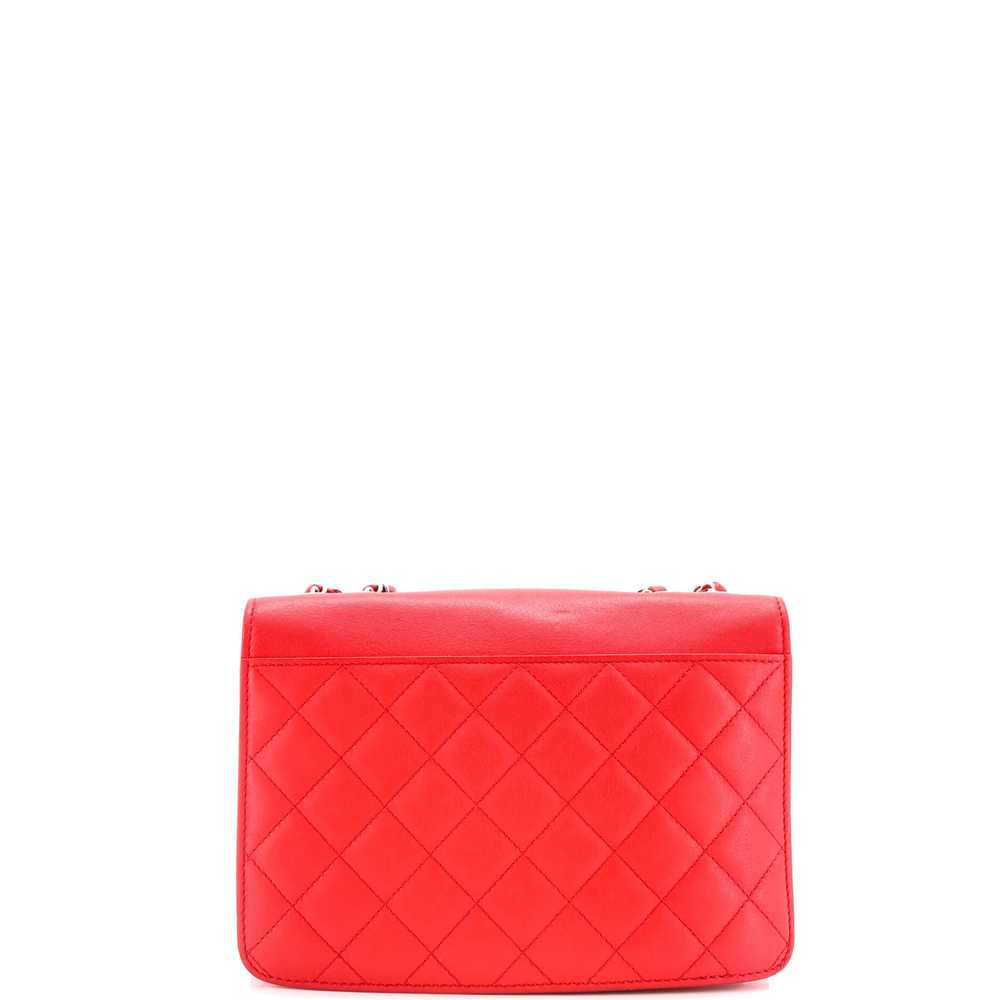 CHANEL CC Box Flap Bag Quilted Calfskin Small - image 4