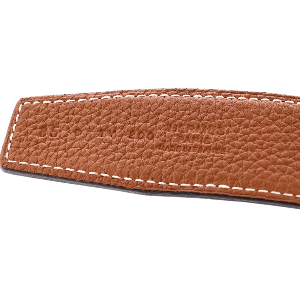 Hermes Constance Reversible Belt Leather with Gui… - image 3