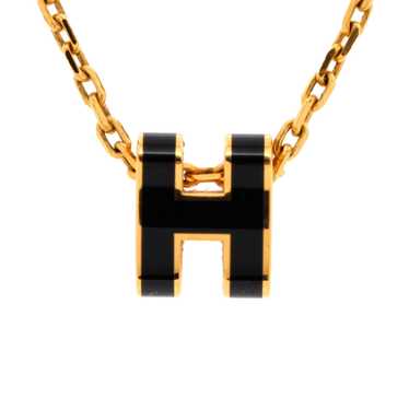 Hermes Pop H Pendant Chain Necklace