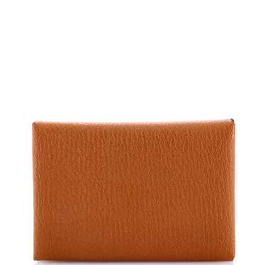 Hermes Calvi Duo Card Holder Chevre Mysore