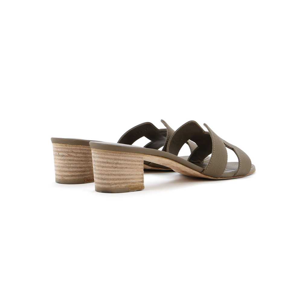 Hermes Women's Oasis Sandals Leather - image 2