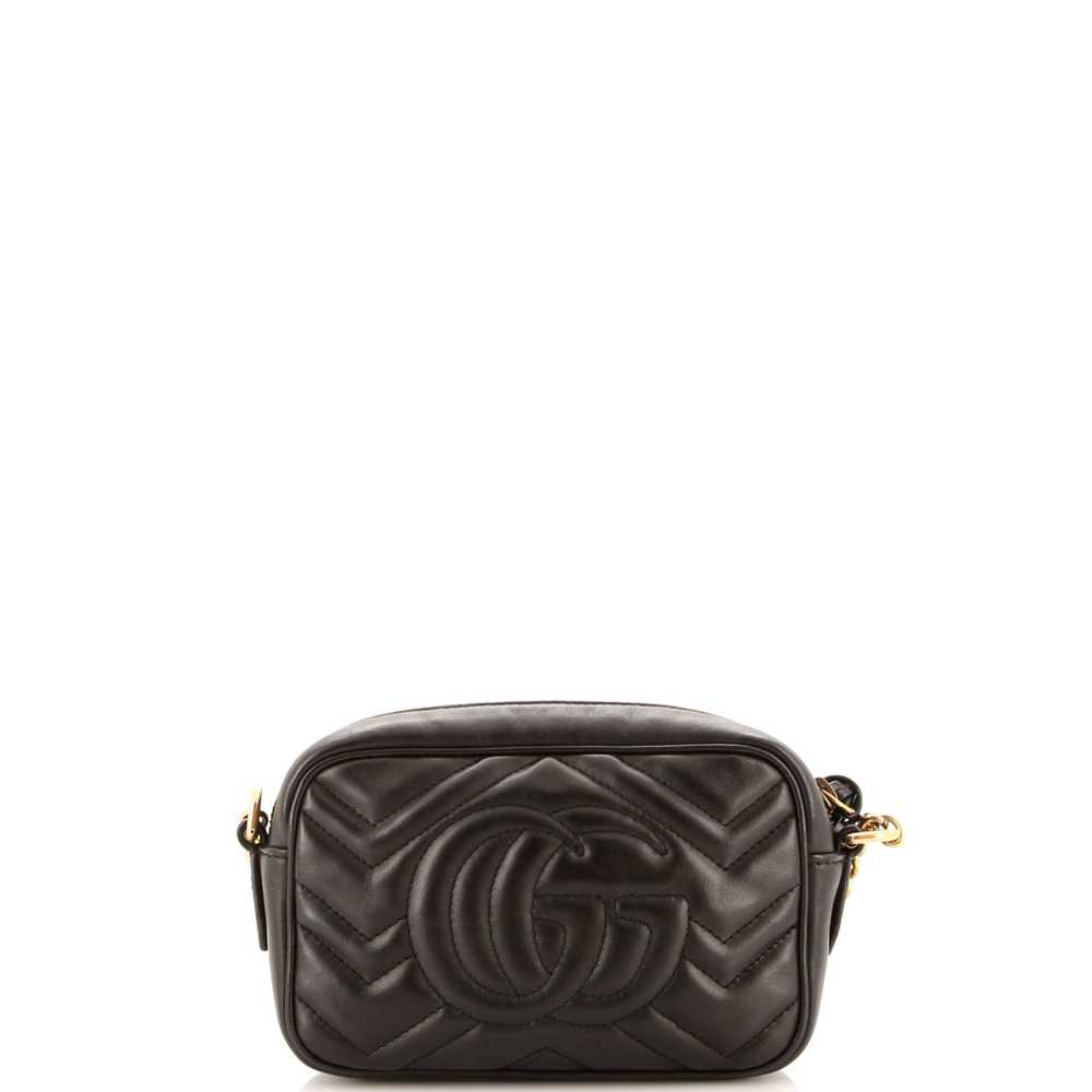 GUCCI GG Marmont Shoulder Bag Matelasse Leather M… - image 3