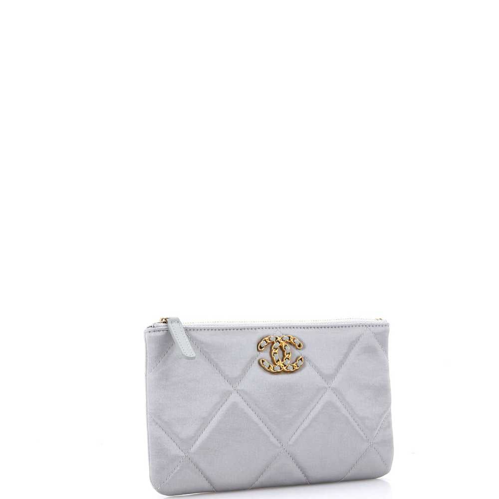 CHANEL 19 O Case Pouch Quilted Goatskin Small - image 2