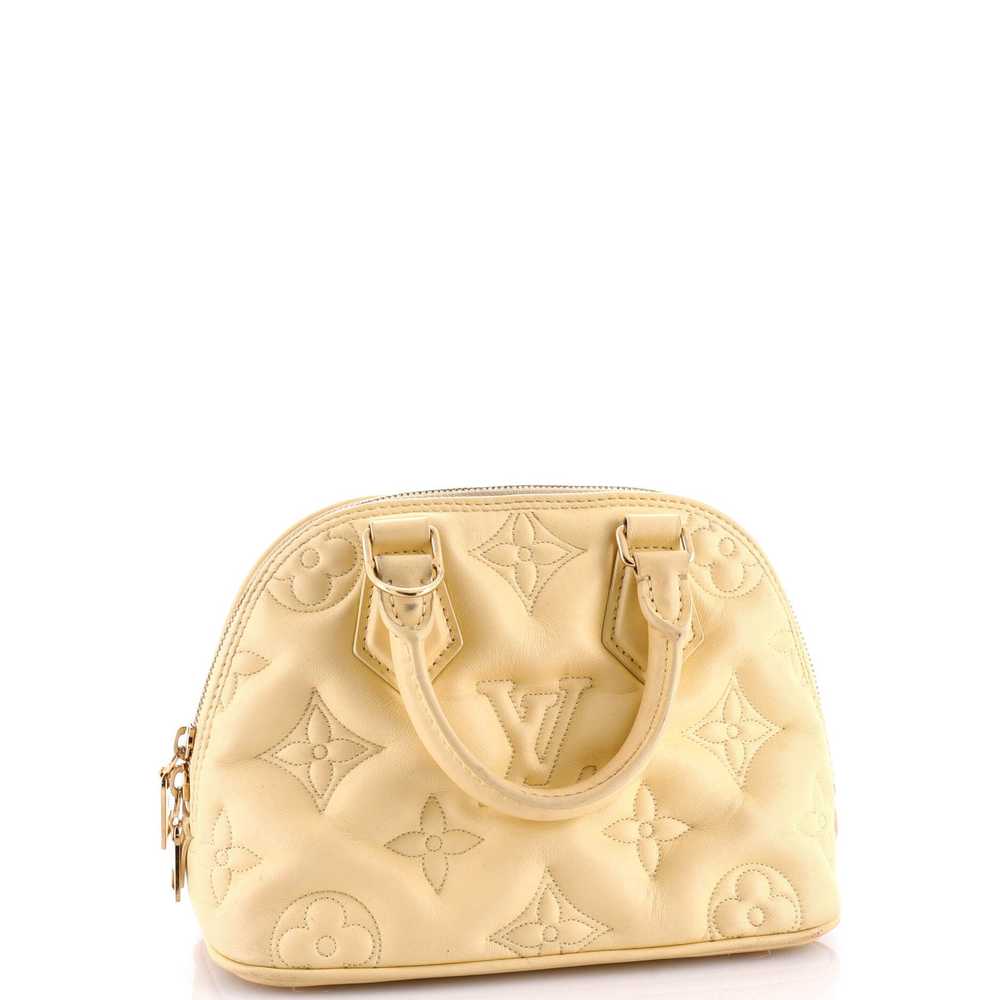 Louis Vuitton Alma Handbag Bubblegram Leather BB - image 2