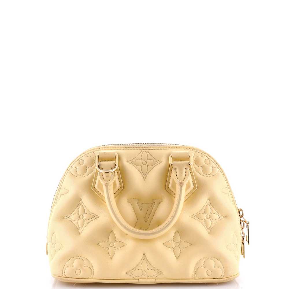 Louis Vuitton Alma Handbag Bubblegram Leather BB - image 3