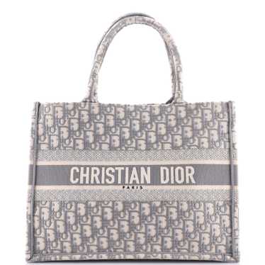 Christian Dior Book Tote Oblique Canvas Medium