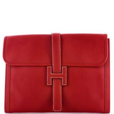 Hermes Jige Clutch Epsom GM - image 1