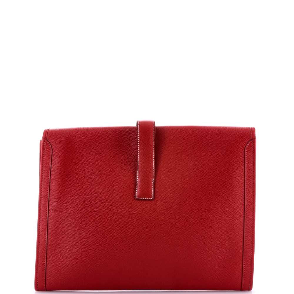 Hermes Jige Clutch Epsom GM - image 4