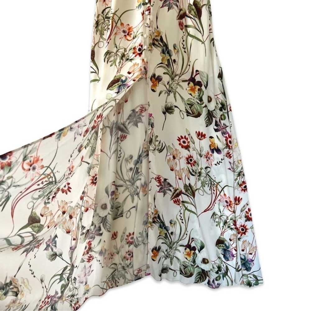 Lulu’s Bloom On Ivory Floral Print Maxi Dress - image 9