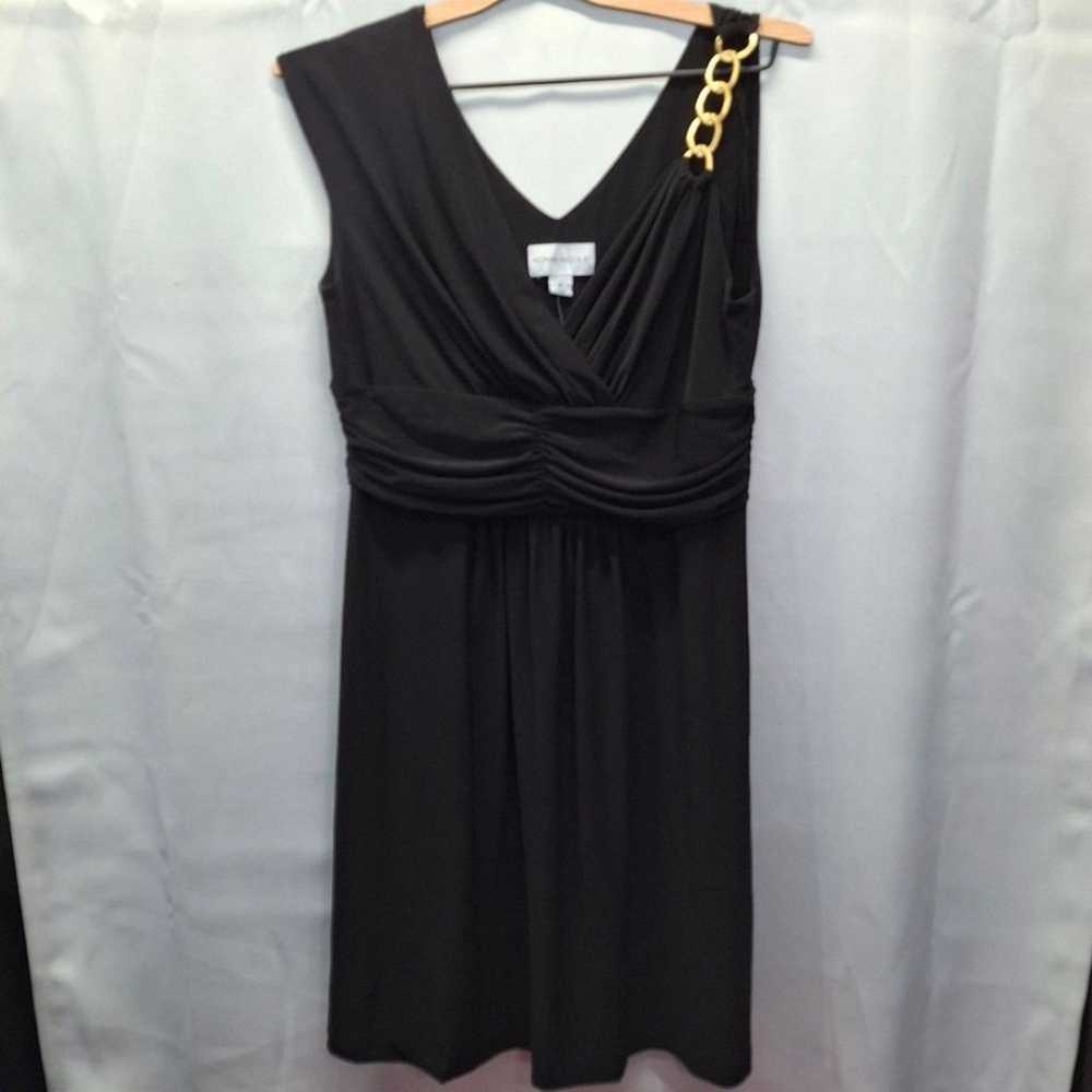 Ronni Nicole Dress Womens 10 Gold Chain Strap V-N… - image 2