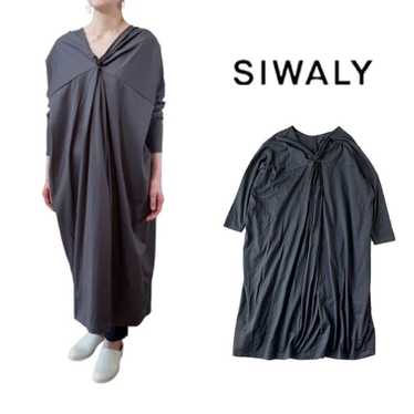 Siwaly Twisted One-Piece Dress Front and Back Wea… - image 1