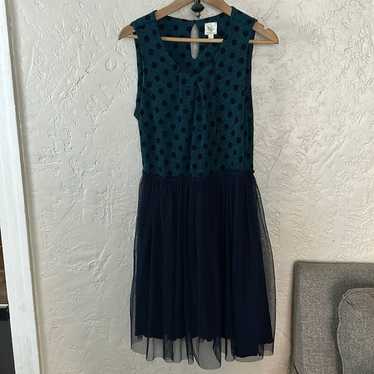 Anthropologie Weston Wear Sasonger Polka Dot Tulle