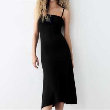 Zara Black Knit Dress