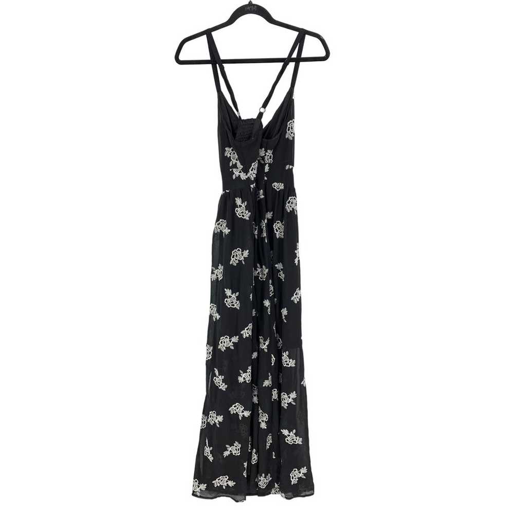 Torrid Maxi Dress Womens 0X Embroidered Chiffon B… - image 4