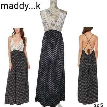 Maddy...K Crochet Halter Sundress Stargazing on So