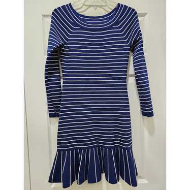 Karen Millen Dress SIZE Small Blue White