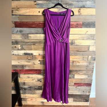 Lauren Ralph Lauren Purple Maxi Dress Size 16 - image 1