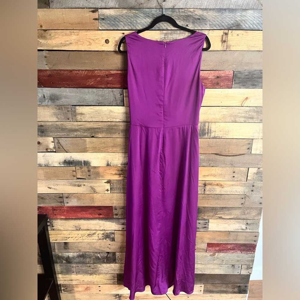 Lauren Ralph Lauren Purple Maxi Dress Size 16 - image 2