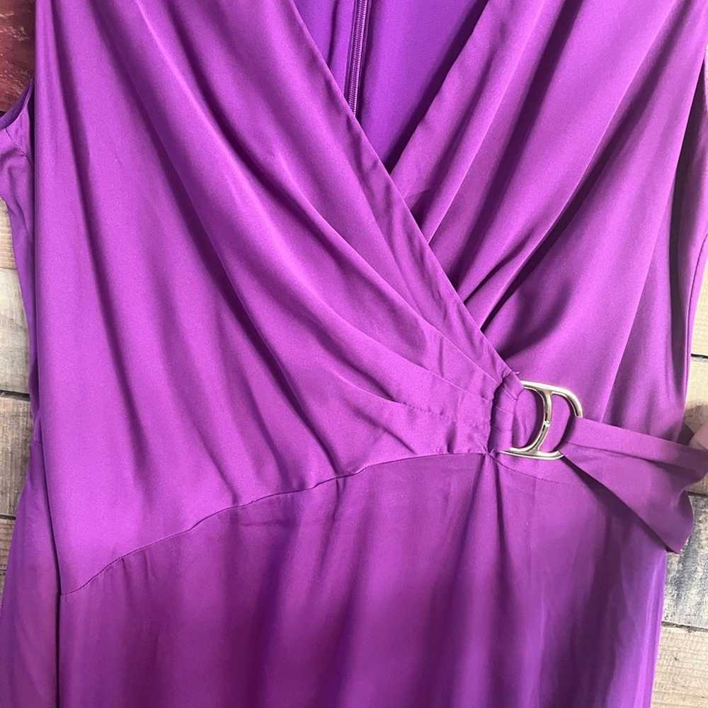 Lauren Ralph Lauren Purple Maxi Dress Size 16 - image 4