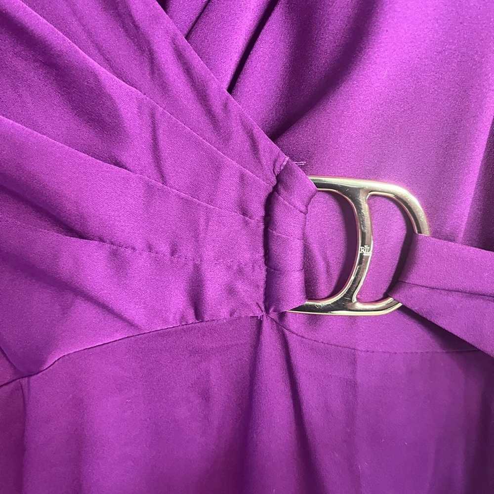 Lauren Ralph Lauren Purple Maxi Dress Size 16 - image 5