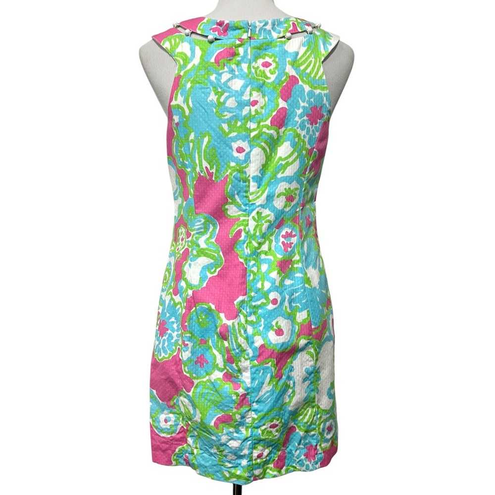 Lilly Pulitzer Lindy Dress Pop Pink A Delicacy Be… - image 7