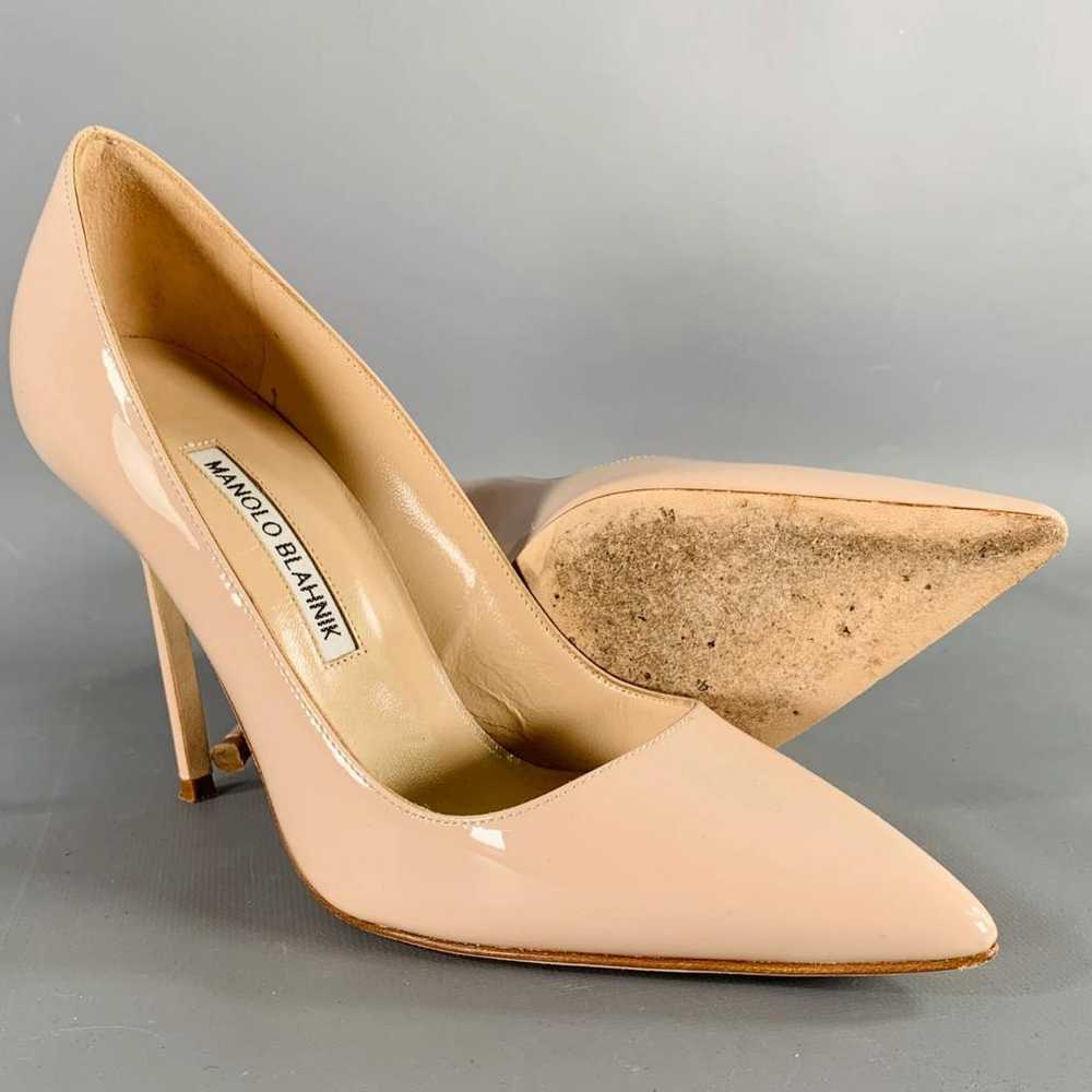 Manolo Blahnik Leather heels - image 5