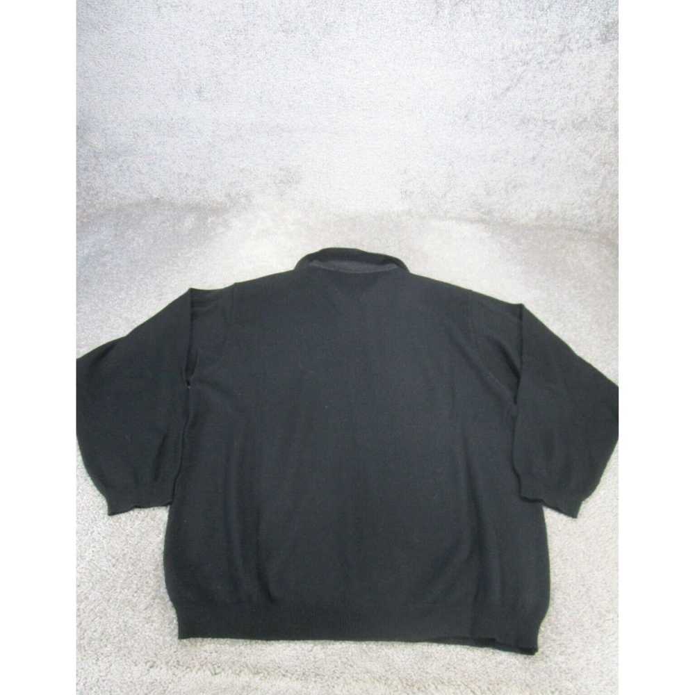 Blend Luxurious Mens Black Collared Sweater in La… - image 3