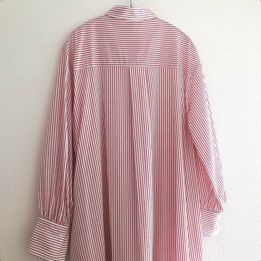 Rope Picnic♡ Volume Stripe Shirt Dress Kyoko Yosh… - image 4