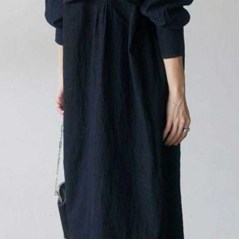 Esica black shirt dress set up size M - image 2