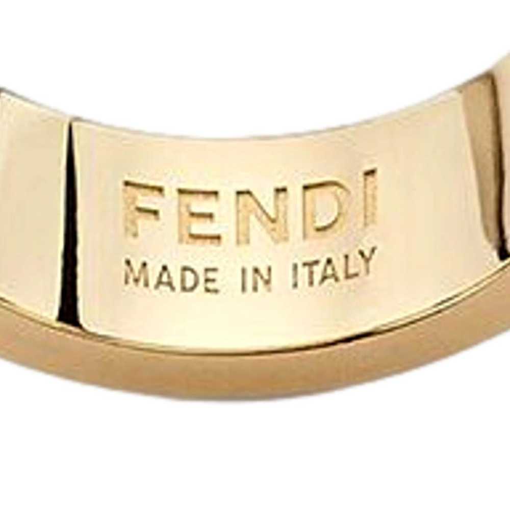 Fendi Ff leather bracelet - image 4