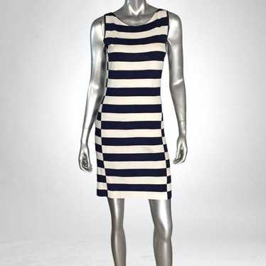 Theory Striped Lasina Stretch Dress M