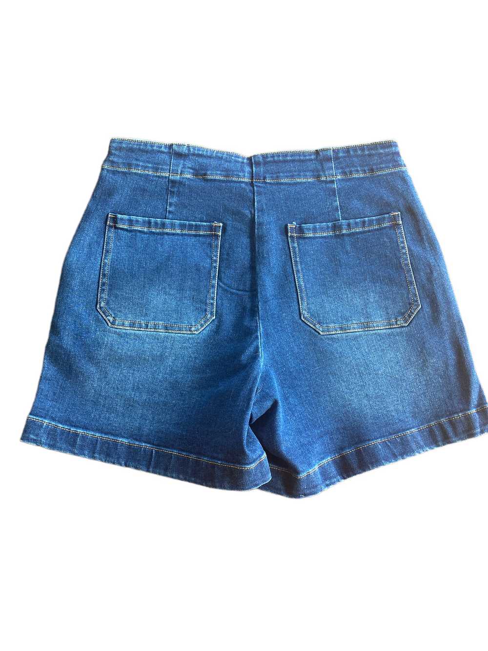 J. McLaughlin Dominica Denim Shorts, 4 - image 2