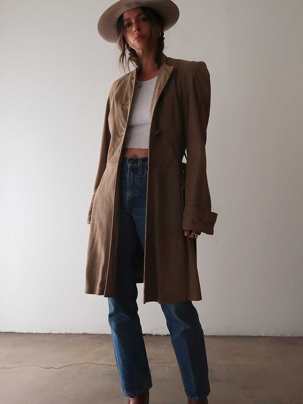 Suede Desert Coat - image 1