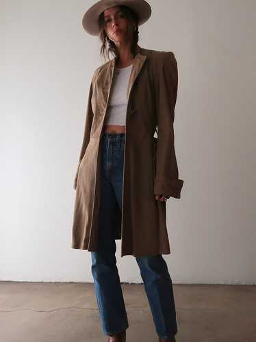 Suede Desert Coat