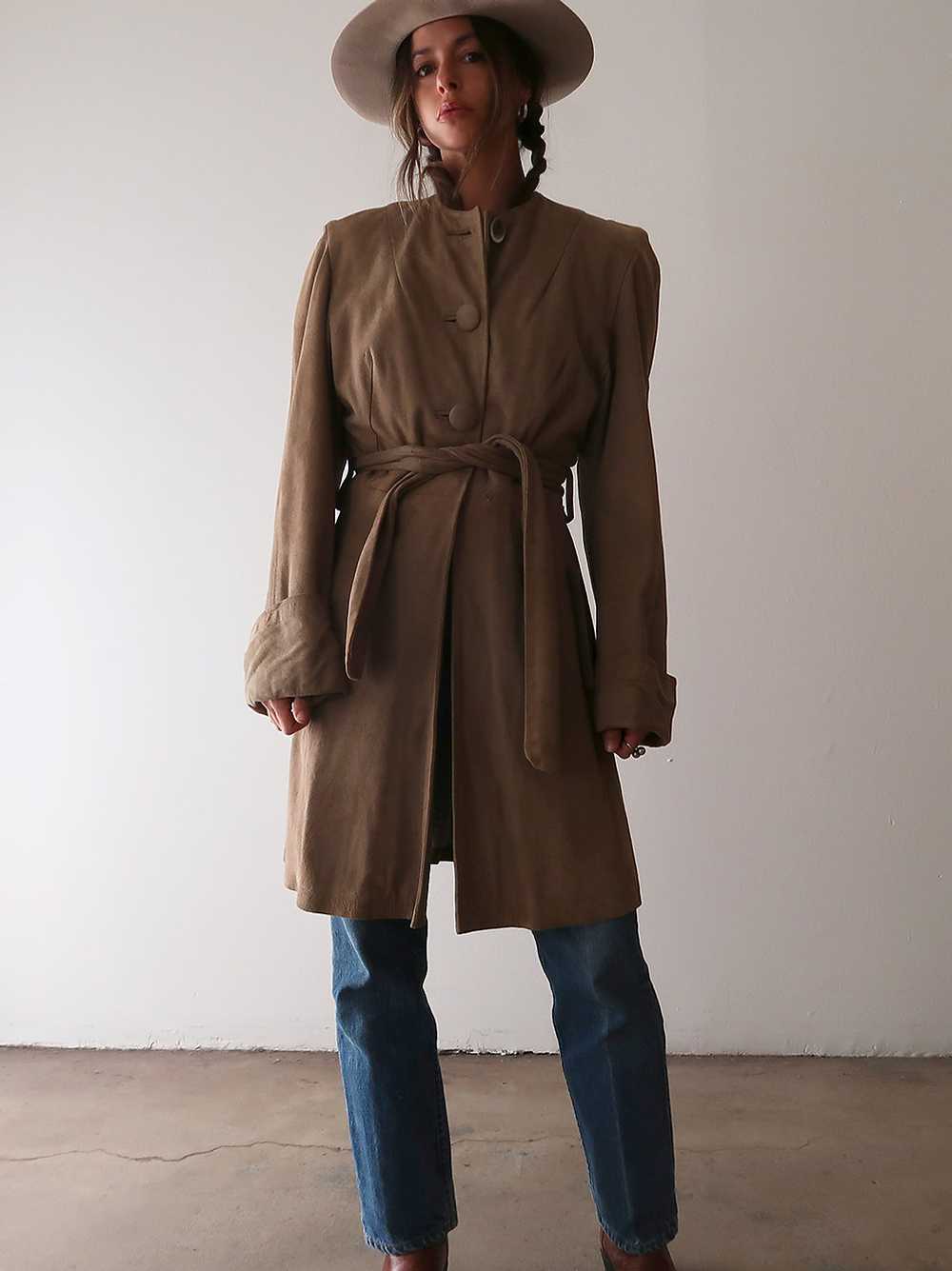 Suede Desert Coat - image 2