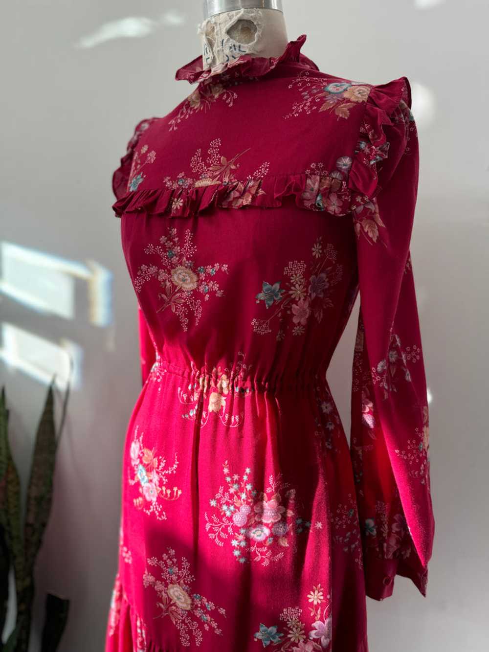 Vintage floral print Dress - image 11