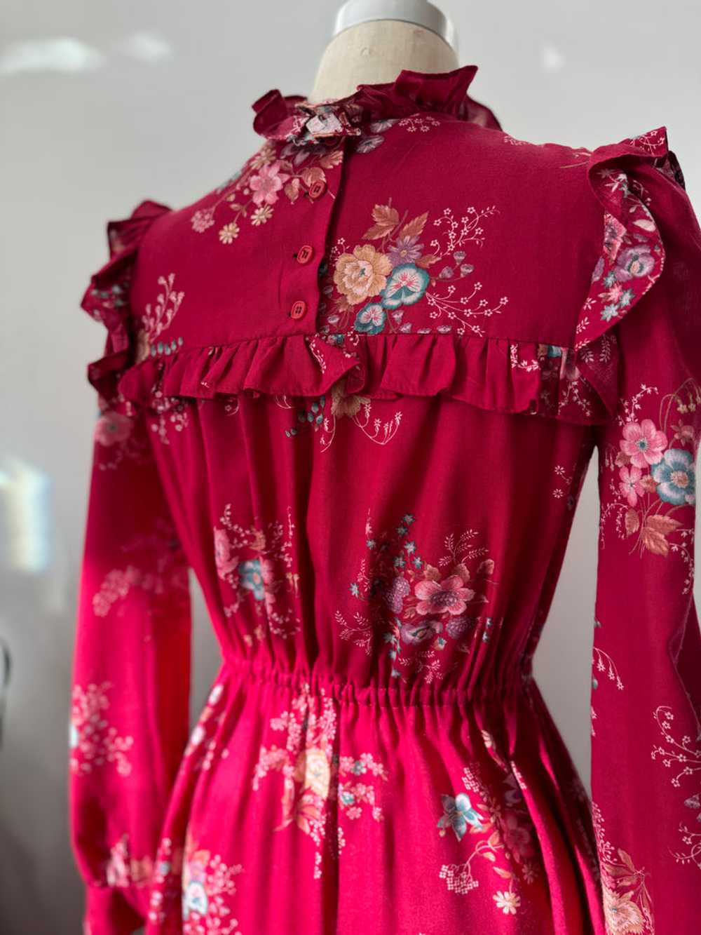 Vintage floral print Dress - image 9