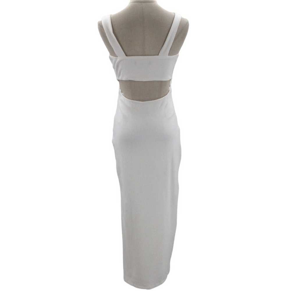 LULU'S M Divide and Contour White Ribbed Cutout B… - image 3