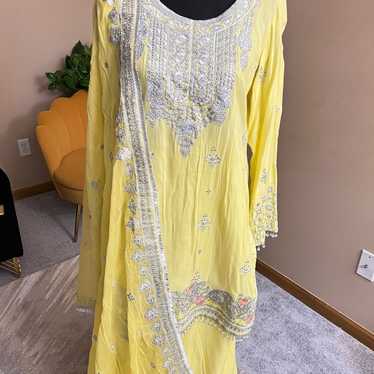 Indian Pakistani embroidered dress