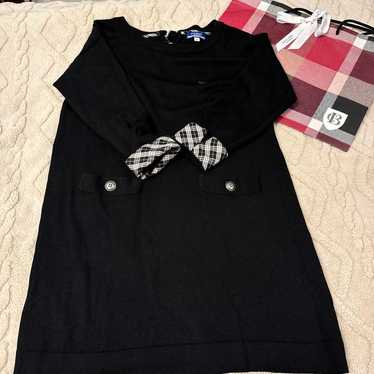 Burberry Blue Label Black Knit Dress