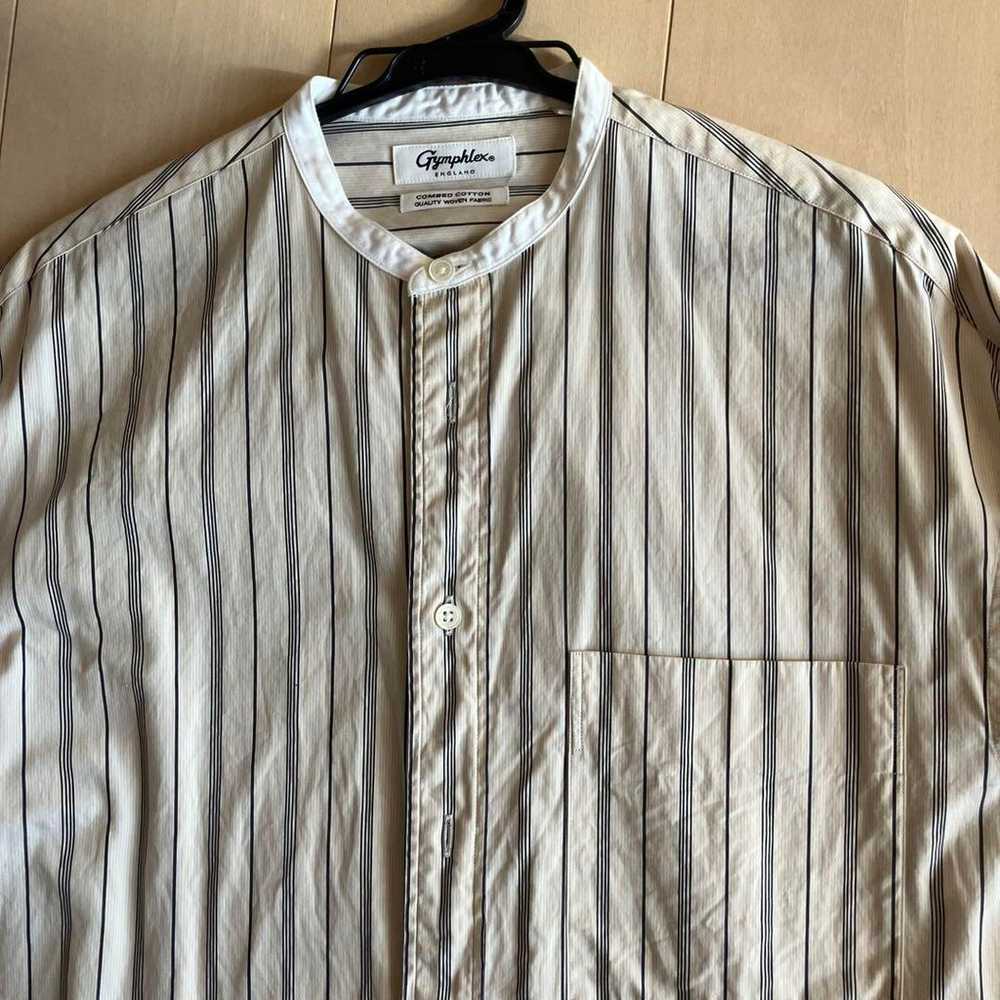 Excellent condition Gymphlex Cotton Stripe Shirt … - image 3